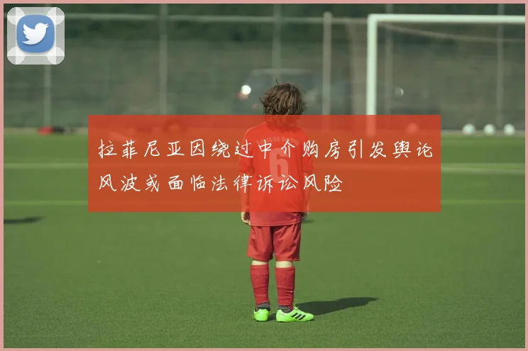 拉菲尼亚因绕过中介购房引发舆论风波或面临法律诉讼风险